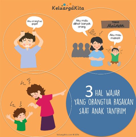 Apa yang Orangtua Rasakan Saat Anak Tantrum?