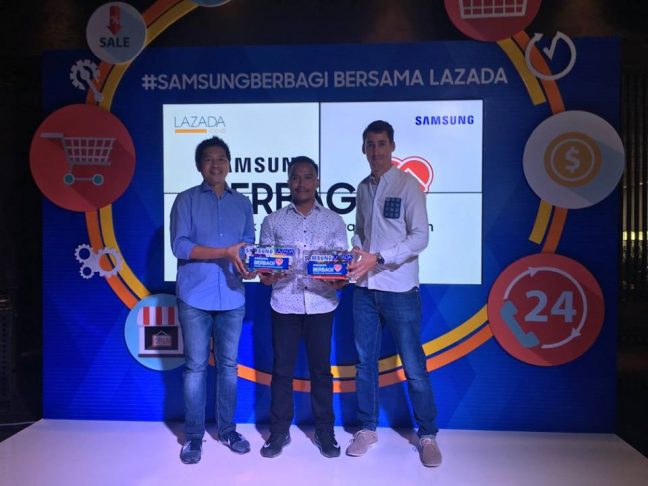 Samsung Lazada Dukung Pendidikan Anak-Anak Maluku