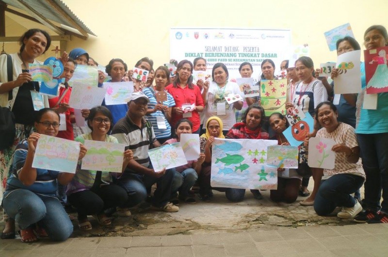 Pendidikan dan Pelatihan Tenaga Pendidik PAUD Kecamatan Saparua