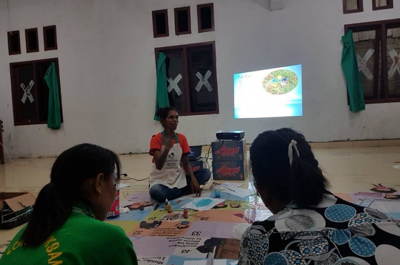 Mari Mengajar Kreatif Bersama Guru PAUD di Pulau Seira