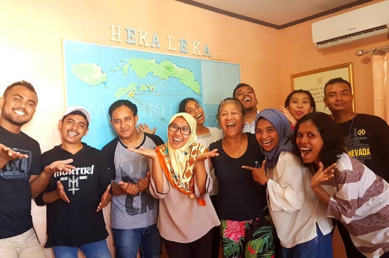 Kelas Teater bersama Tante Nel Lekatompessy dari DELTADUA