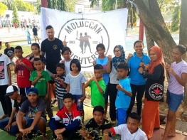 Kickboxing class bersama Bung @deeffitness Moluccan Fighters, hari ke-2