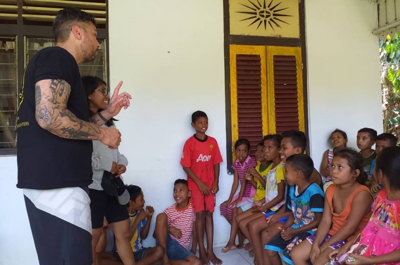 Kickboxing Class di Negeri Paperu.