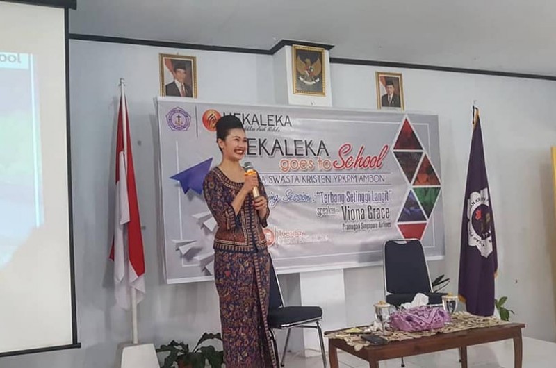 Heka Leka Goes To School di SMA Kristen YPKPM Ambon