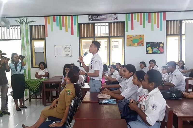 Heka Leka Goes To School di SMA Kristen YPKPM Ambon