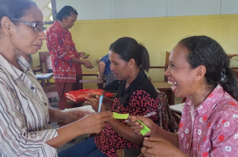 Early Childhood Education Teacher workshop which held in Saparua Island