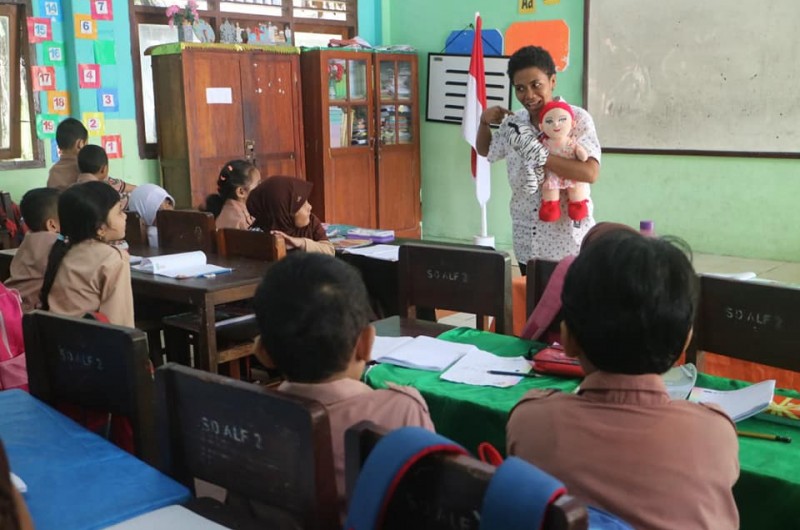 Heka Leka Goes To School di SD Alfatah 1 Ambon