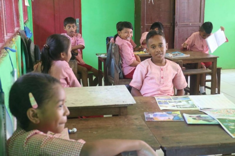 Heka Leka Goes To School Di SD Negeri Hukurila