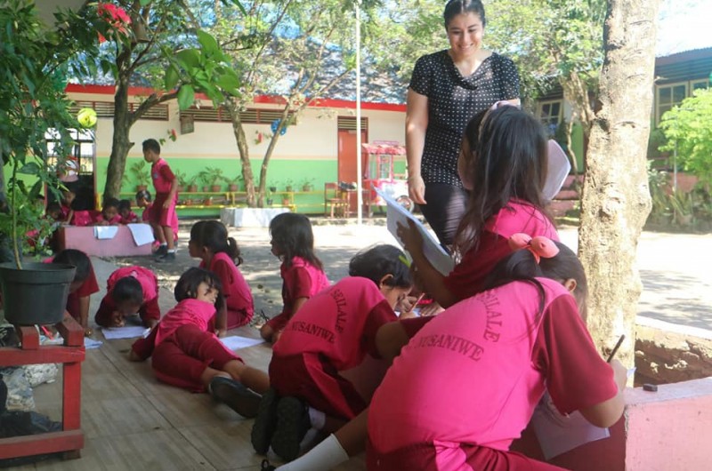 Heka Leka Goes To School di SD Negeri Seilale.