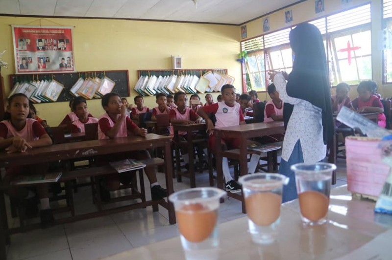 Heka Leka Goes To School di SD Negeri Seilale.