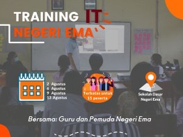 Kondisi Pandemi Memungkinkan Untuk Pembelajaran Method Daring, Hekaleka Melakukan Training IT di Negeri Ema